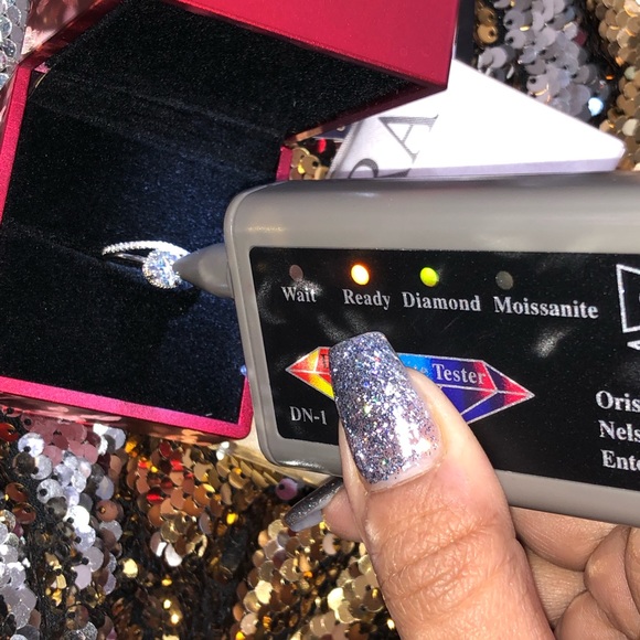 GRA Certified Diamond Engagement wedding promise ring WOW see video STUNNING VVS - Picture 7 of 7